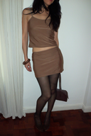 Le Mini Stretch Skirt