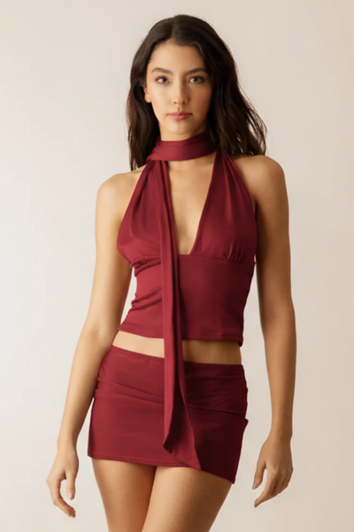 Ciele Halter Wrap Around Top