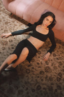 Pauline Long Sleeve Ultra Crop Top