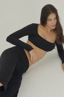 Pauline Long Sleeve Ultra Crop Top