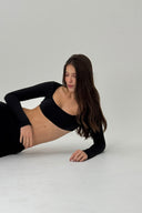 Pauline Long Sleeve Ultra Crop Top