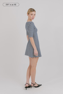 Jane 3/4 Sleeve Stripe Dress