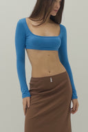 Pauline Long Sleeve Ultra Crop Top