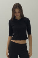 Vera 3/4 Sleeve V-Neck Top