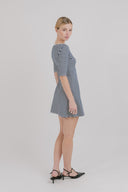 Jane 3/4 Sleeve Stripe Dress