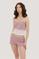 Elena Three Button Mini Short