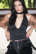 Ciele Halter Wrap Around Top