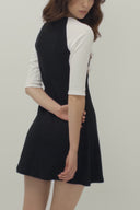 The 3/4 Sleeve Raglan Mini Dress