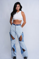 DENIM POWER PANT