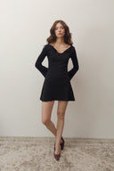 Emily Long Sleeve Mini Dress
