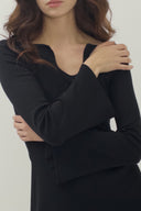 Emily Long Sleeve Mini Dress
