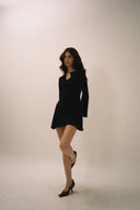 Emily Long Sleeve Mini Dress