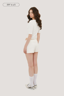 Elena Three Button Mini Short