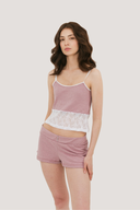 Elena Three Button Mini Short