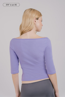 Vivienne Keyhole 3/4 Sleeve Top