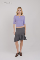 Vivienne Keyhole 3/4 Sleeve Top