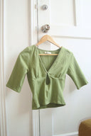 Alma Keyhole Top