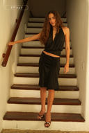 Luna Plunge Halter Top