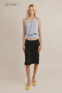 Luna Plunge Halter Top