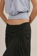 Rosalie Ruched Midi Skirt