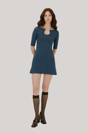Rachel 3/4 Sleeve Mini Dress