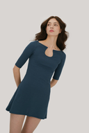 Rachel 3/4 Sleeve Mini Dress