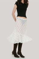 Odette Lace Midi Skirt