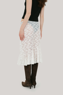 Odette Lace Midi Skirt