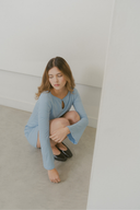 Lucia Keyhole Long Sleeve Mini Dress