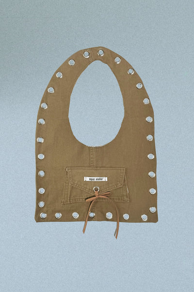 Recycled Denim Studded Bag