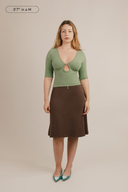 Alma Keyhole Top