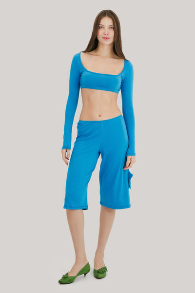 Simone Detachable Pocket Capri Pants