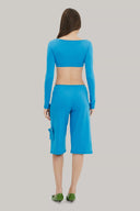 Simone Detachable Pocket Capri Pants