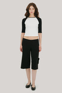 Simone Detachable Pocket Capri Pants