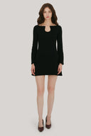Emily Long Sleeve Mini Dress