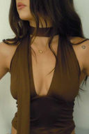 Ciele Halter Wrap Around Top