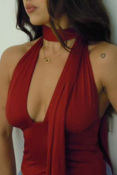 Ciele Halter Wrap Around Top