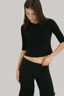 Vera 3/4 Sleeve V-Neck Top