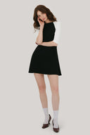 The 3/4 Sleeve Raglan Mini Dress
