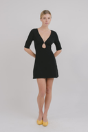 Millie Keyhole 3/4 Sleeve Dress