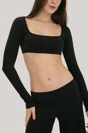 Pauline Long Sleeve Ultra Crop Top