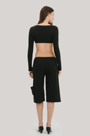 Pauline Long Sleeve Ultra Crop Top