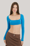 Pauline Long Sleeve Ultra Crop Top