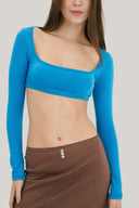 Pauline Long Sleeve Ultra Crop Top