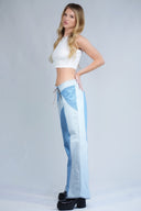 DENIM CROSS PANT