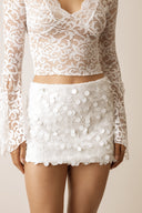 LUMIÈRE SEQUIN MINI SKIRT