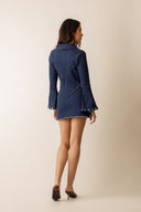 DAISY STRETCH DENIM MINI SKIRT