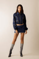 FLEUR DENIM JACKET