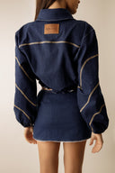 FLEUR DENIM JACKET