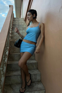 Le Mini Stretch Skirt